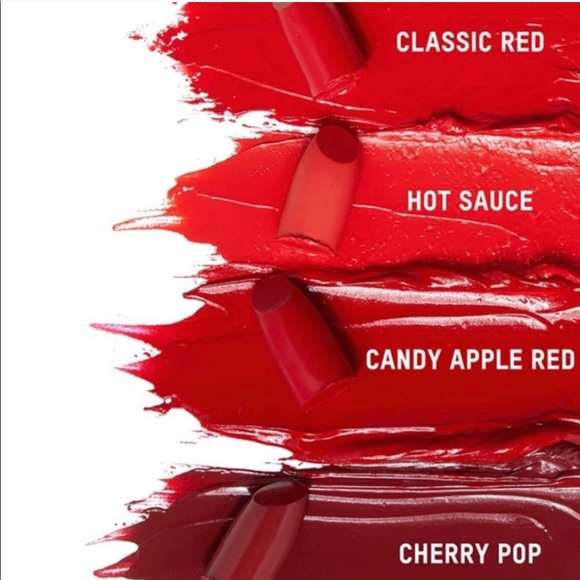 SOLD - KKW Beauty Red crème lipstick in candy apple red - Picture 2 of 4